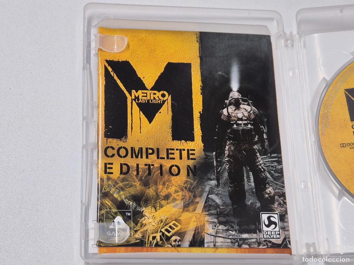 Videojuegos y consolas: METRO LAST LIGHT COMPLETE EDITION - Foto 3