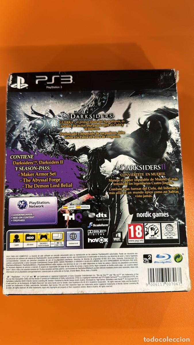 Videojuegos y consolas: Darksiders Collection - PS3 (2&ordf; Mano - Bueno) - Foto 2
