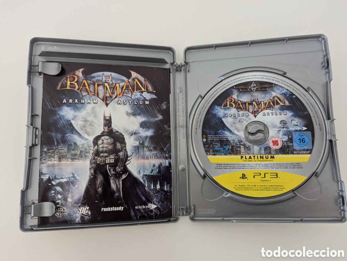 Videojuegos y consolas: BATMAN ARKHAM ASYLUM PLATINUM - PS3 - Foto 3