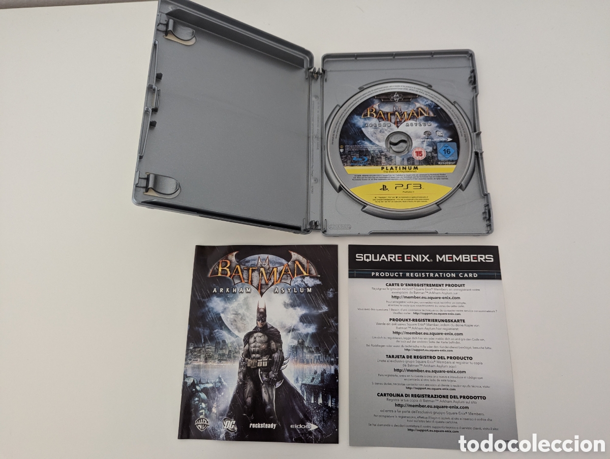 Videojuegos y consolas: BATMAN ARKHAM ASYLUM PLATINUM - PS3 - Foto 4