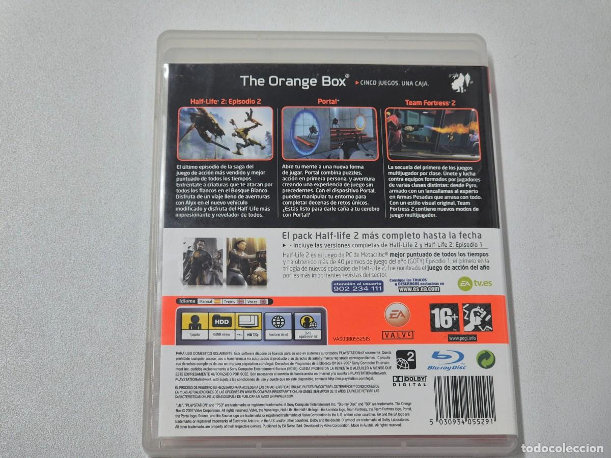 Videojuegos y consolas: THE ORANGE BOX . Playstation 3 - Foto 2
