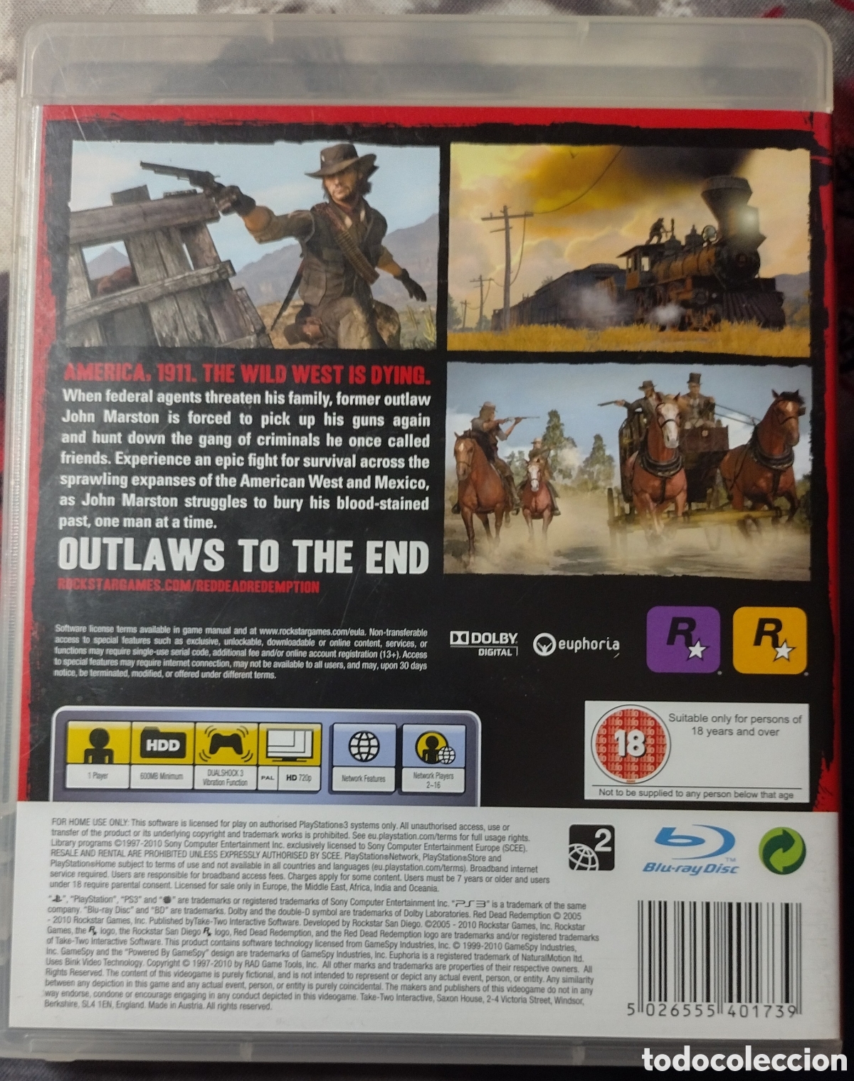 Videojuegos y consolas: Red Dead Redemption - Ps3 - - Foto 2