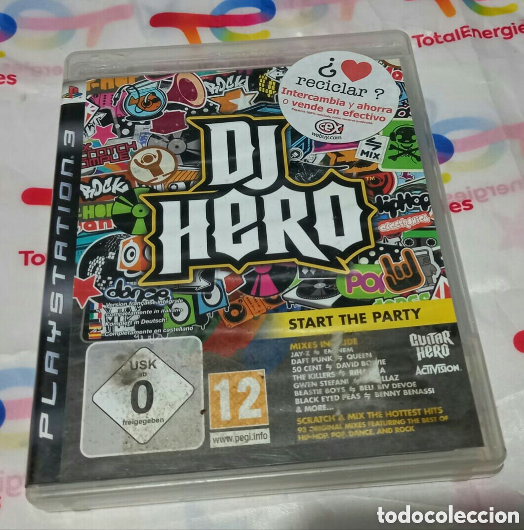 Videojuegos y consolas: DJ Hero play Station 3 - Foto 1