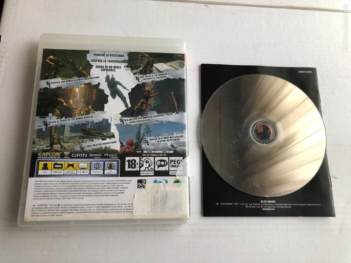 Videojuegos y consolas: BIONIC COMMANDO - PS3 PLAYTATION 3 PLAY STATION KREATEN - Foto 2
