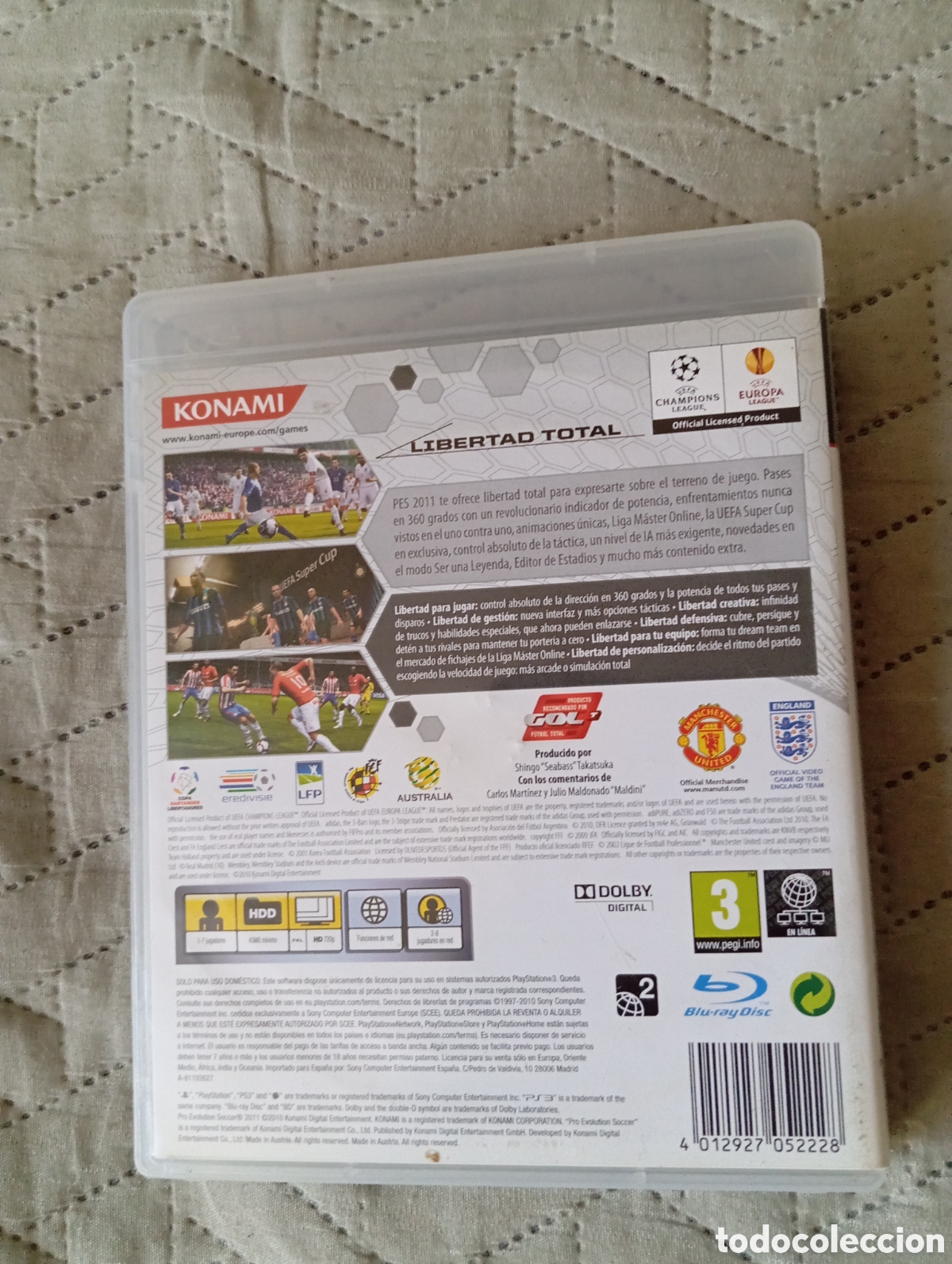 Videojuegos y consolas: Juego para la PS3, Pes2011 - Foto 2