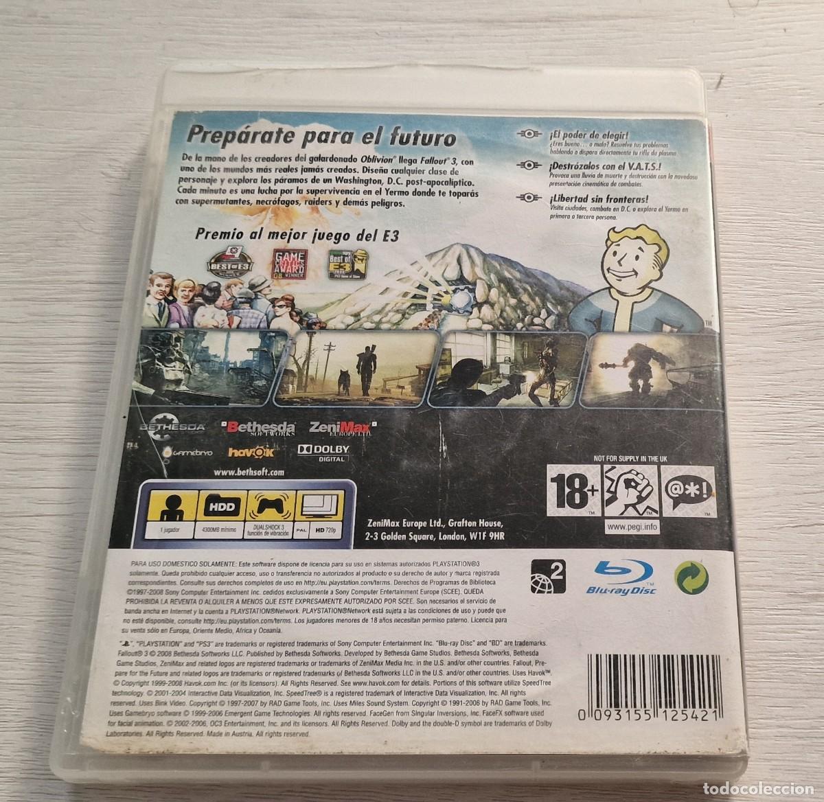 Videojuegos y consolas: Fallout 3 para Playstation 3 - Foto 2
