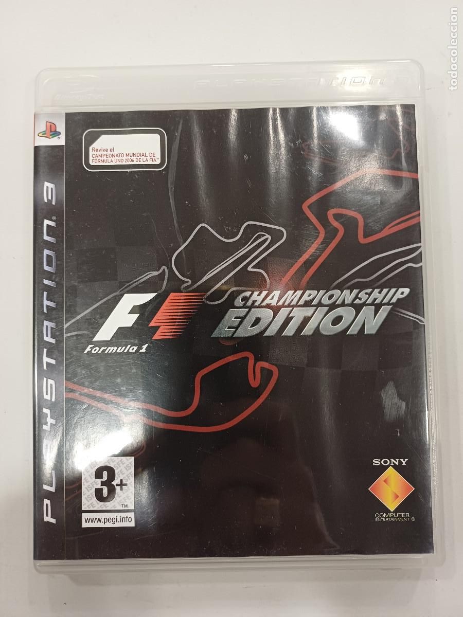 Videojuegos y consolas: FORMULA ONE/CHAMPIONSHIP EDITION/PLAYSTATION 3. - Foto 1