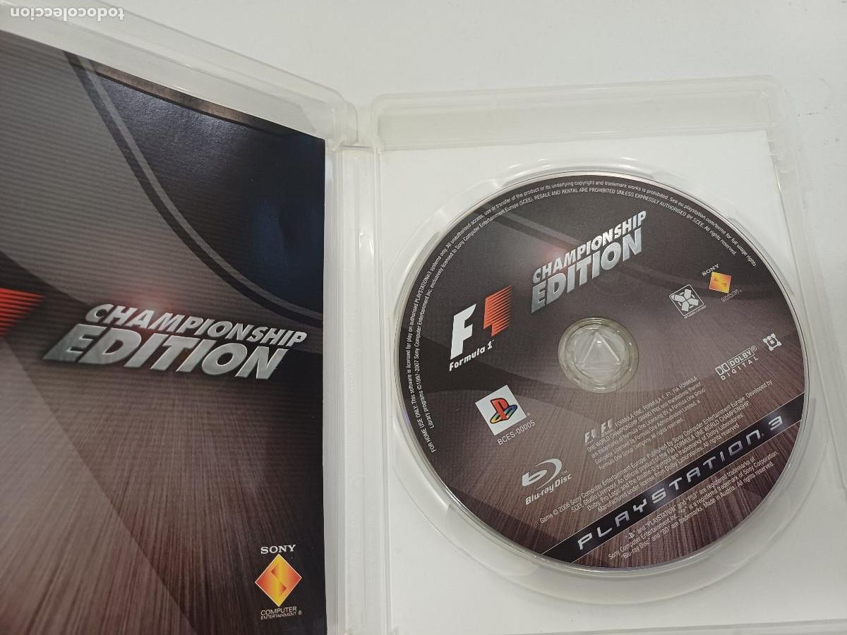 Videojuegos y consolas: FORMULA ONE/CHAMPIONSHIP EDITION/PLAYSTATION 3. - Foto 2
