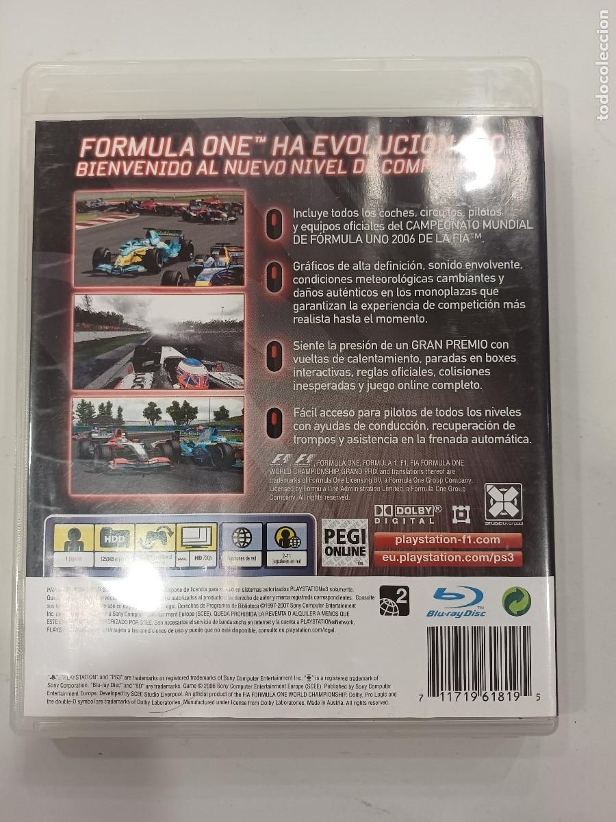 Videojuegos y consolas: FORMULA ONE/CHAMPIONSHIP EDITION/PLAYSTATION 3. - Foto 3