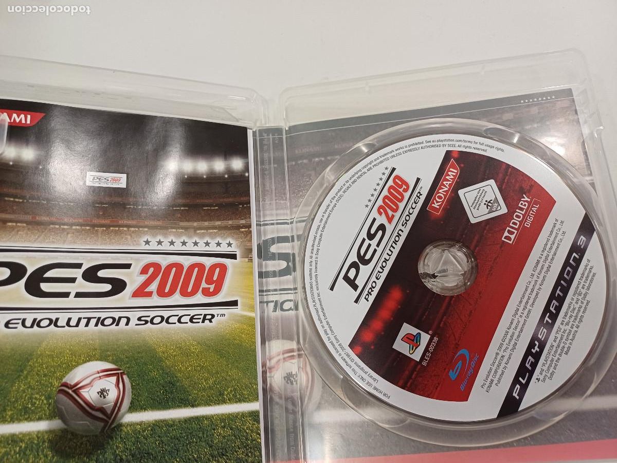 Videojuegos y consolas: PES 2009/PRO EVOLUTION SOCCER/PLAYSTATION 3. - Foto 2