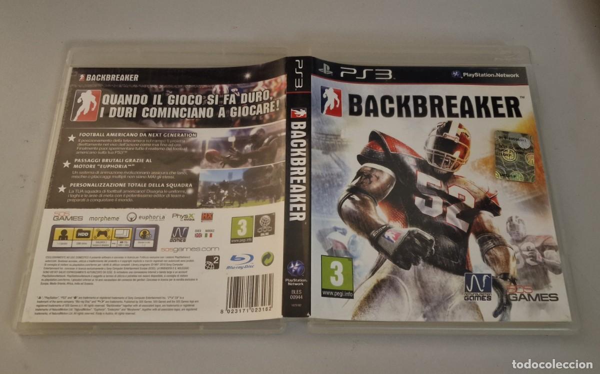 Videojuegos y consolas: Backbreaker para Playstation 3 - Foto 3