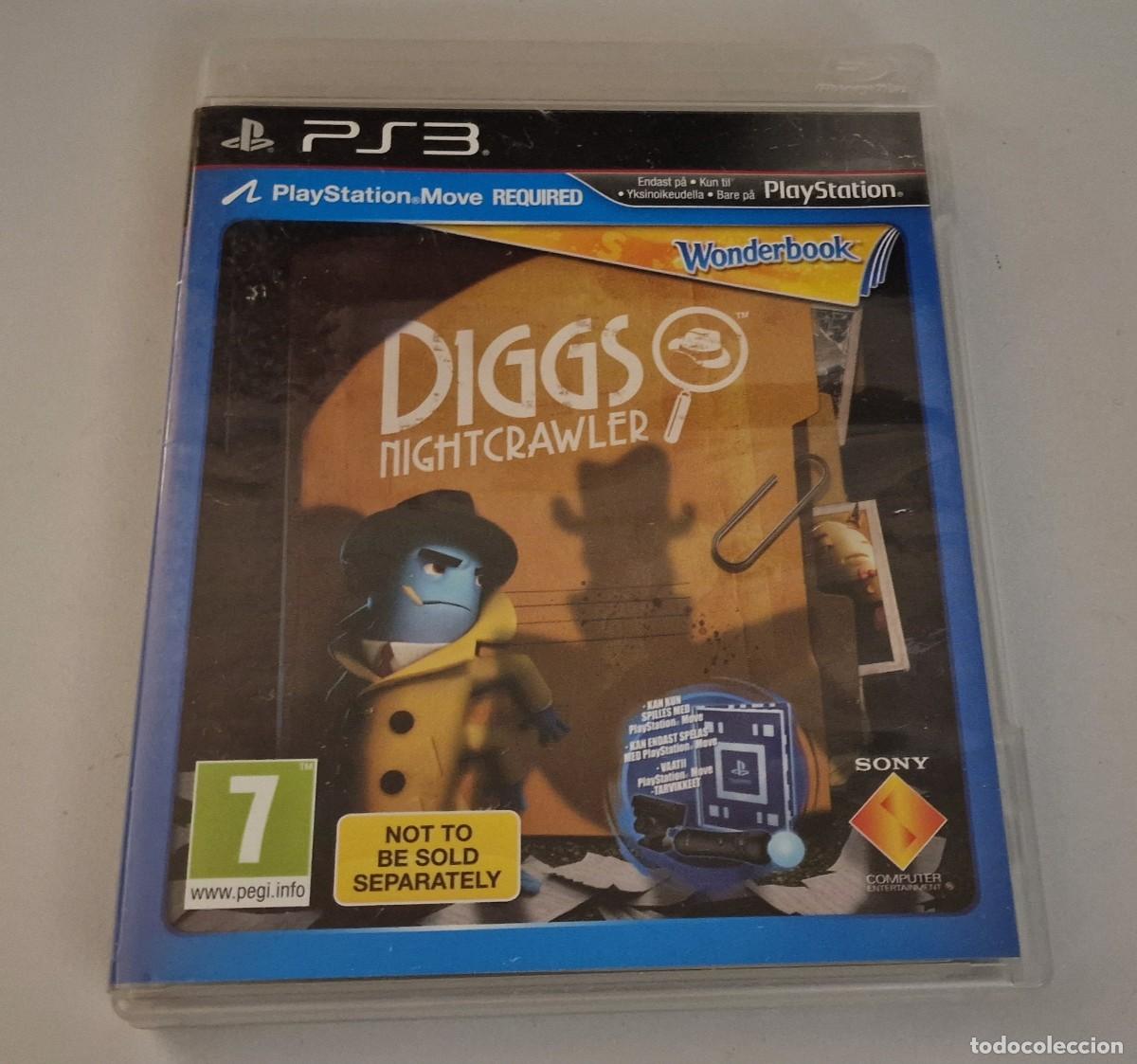 Videojuegos y consolas: ️&zwj;♂️ Wonderbook: Diggs Nightcrawler Ps3 - Foto 1