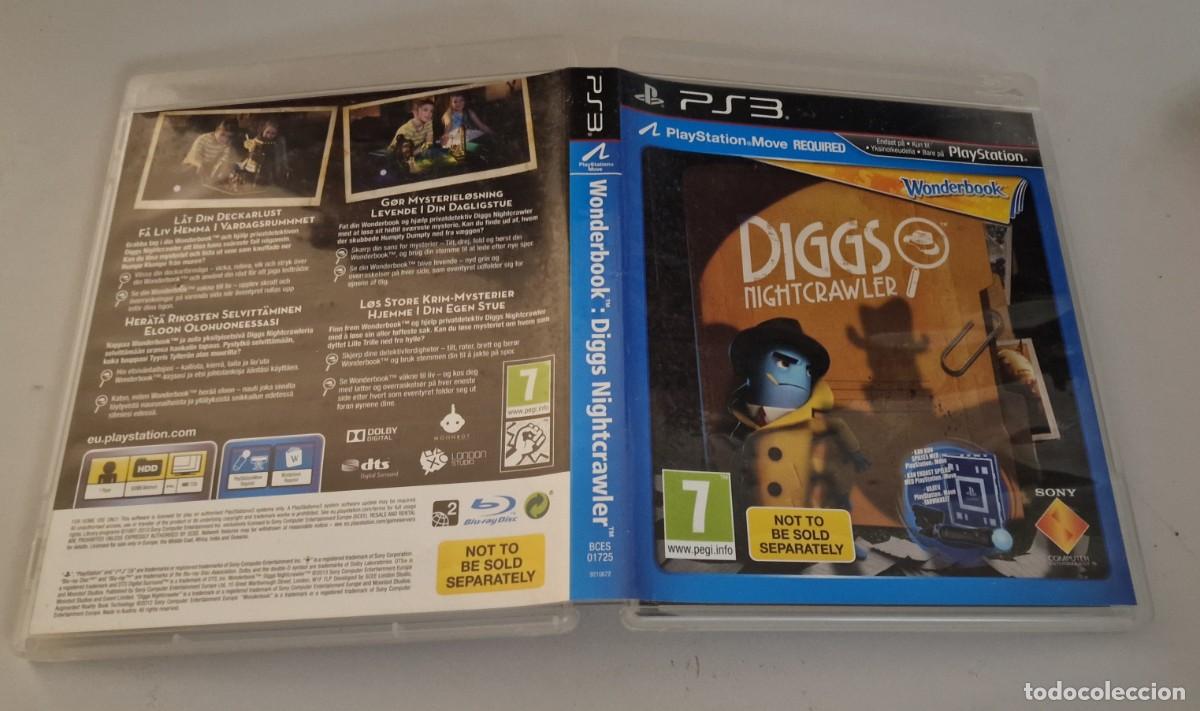 Videojuegos y consolas: ️&zwj;♂️ Wonderbook: Diggs Nightcrawler Ps3 - Foto 3