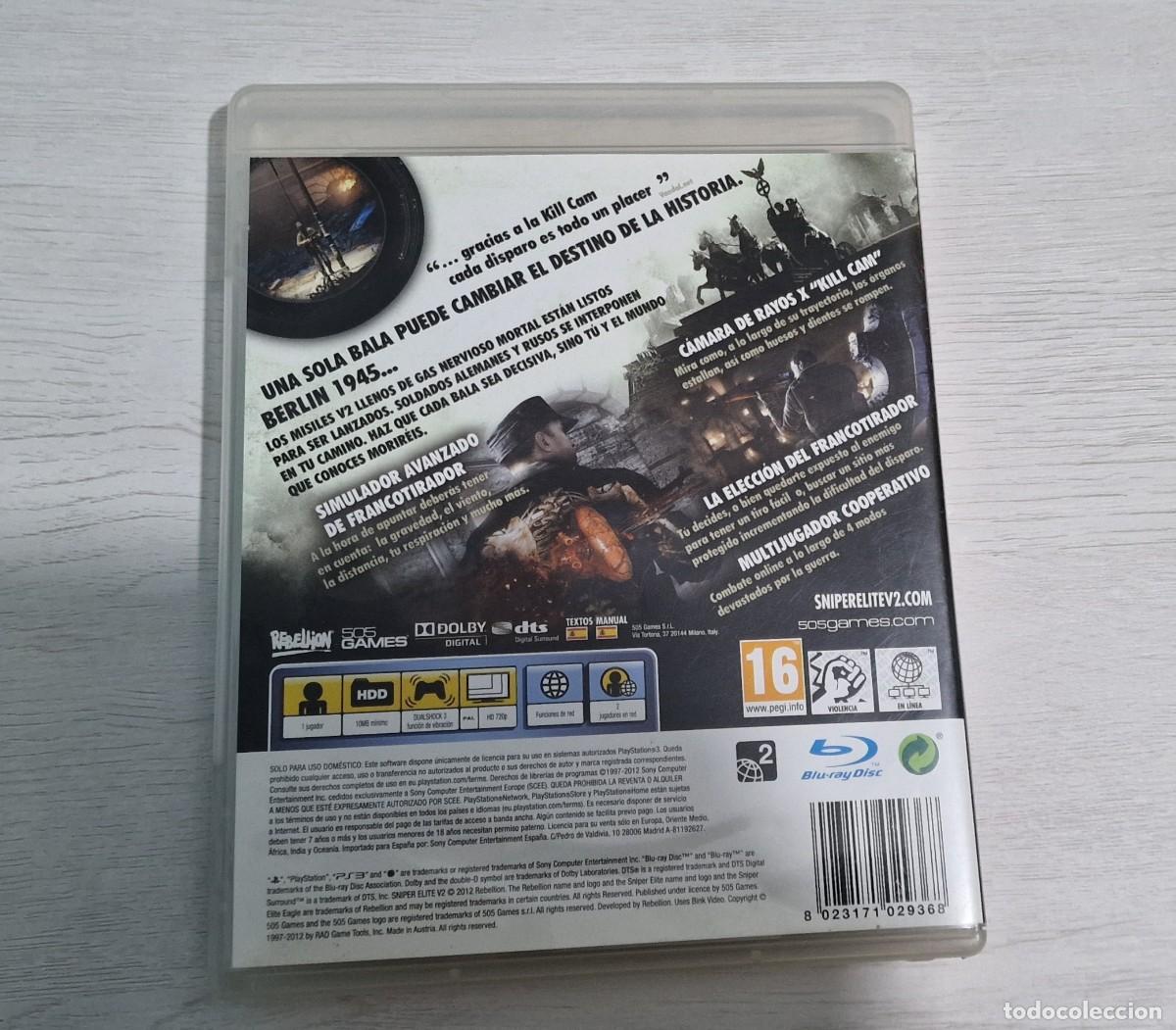 Videojuegos y consolas: Sniper Elite V2 Playstation 3 - Foto 2