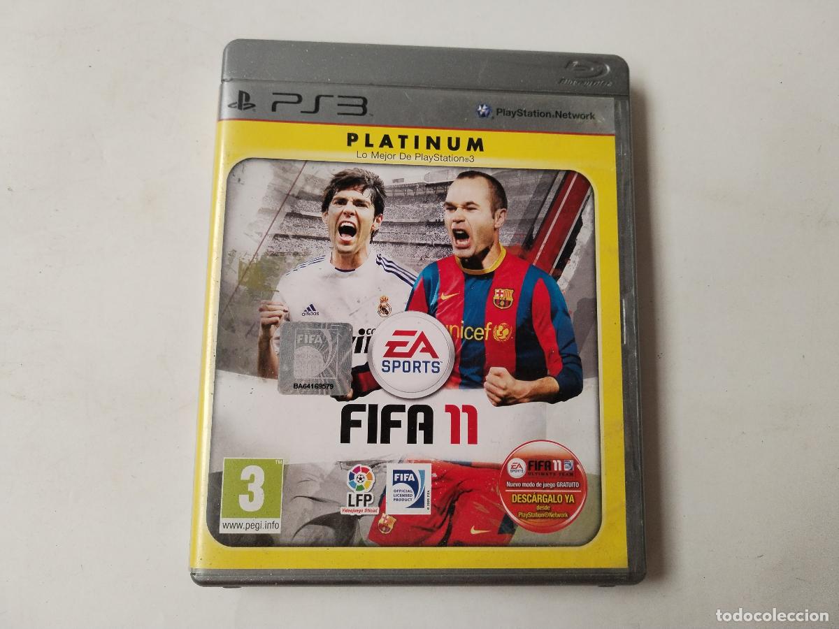 Videojuegos y consolas: FIFA 11 PLATINUM PS3 PLAYSTATION 3 - c124 - Foto 1