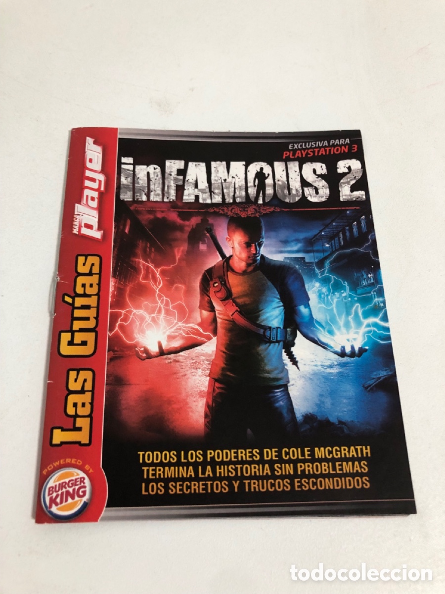Videojuegos y consolas: Mini Gu&iacute;a Infamous 2 Marca Player - Foto 1