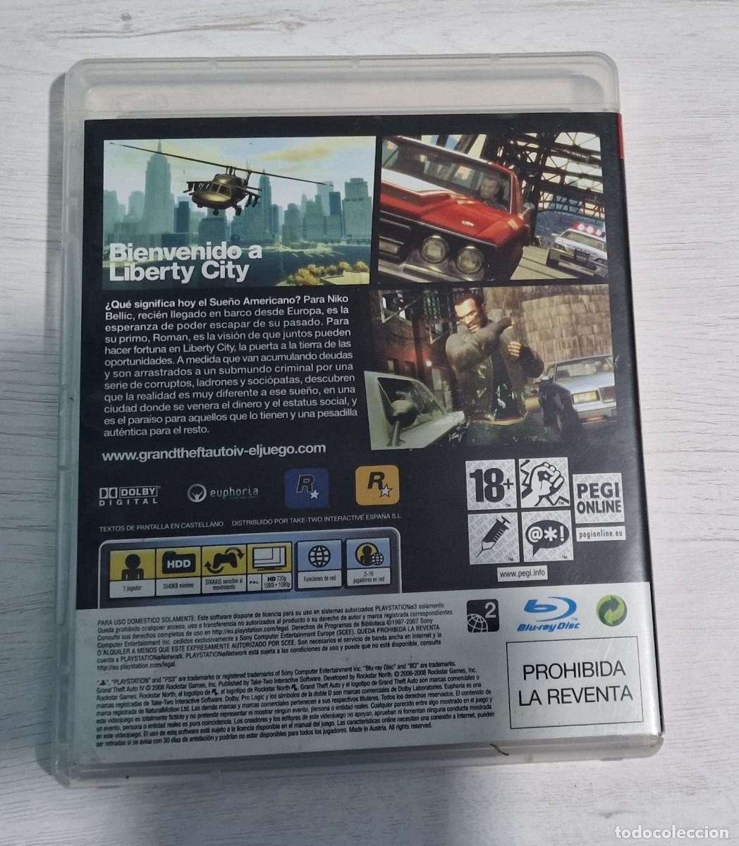 Videojuegos y consolas: Grand Theft Auto IV PS3 - Foto 2