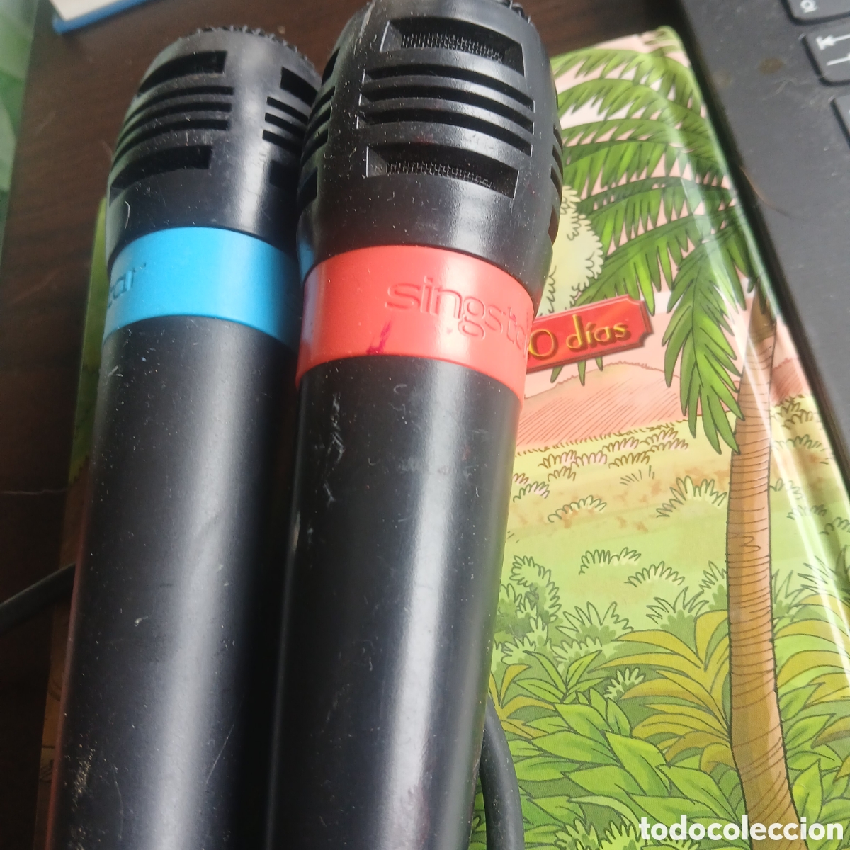 Videojuegos y consolas: 2.microfonos Sing star - Foto 1