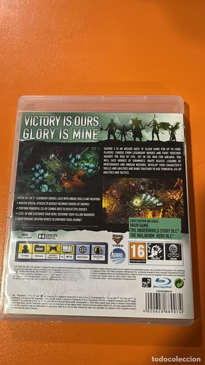 Videojuegos y consolas: Sacred 3 PS3 [Importaci&oacute;n] PAL - Foto 2