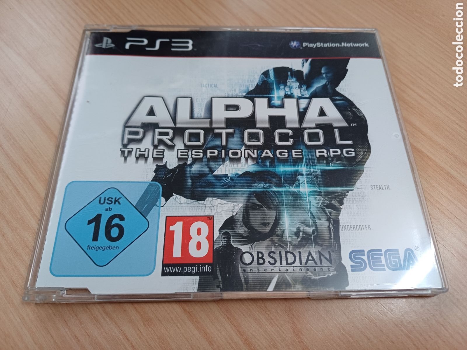 Videojuegos y consolas: ALPHA PROTOCOL THE ESPIONAGE RPG SEGA PS3 PLAYSTATION 3 - Foto 1