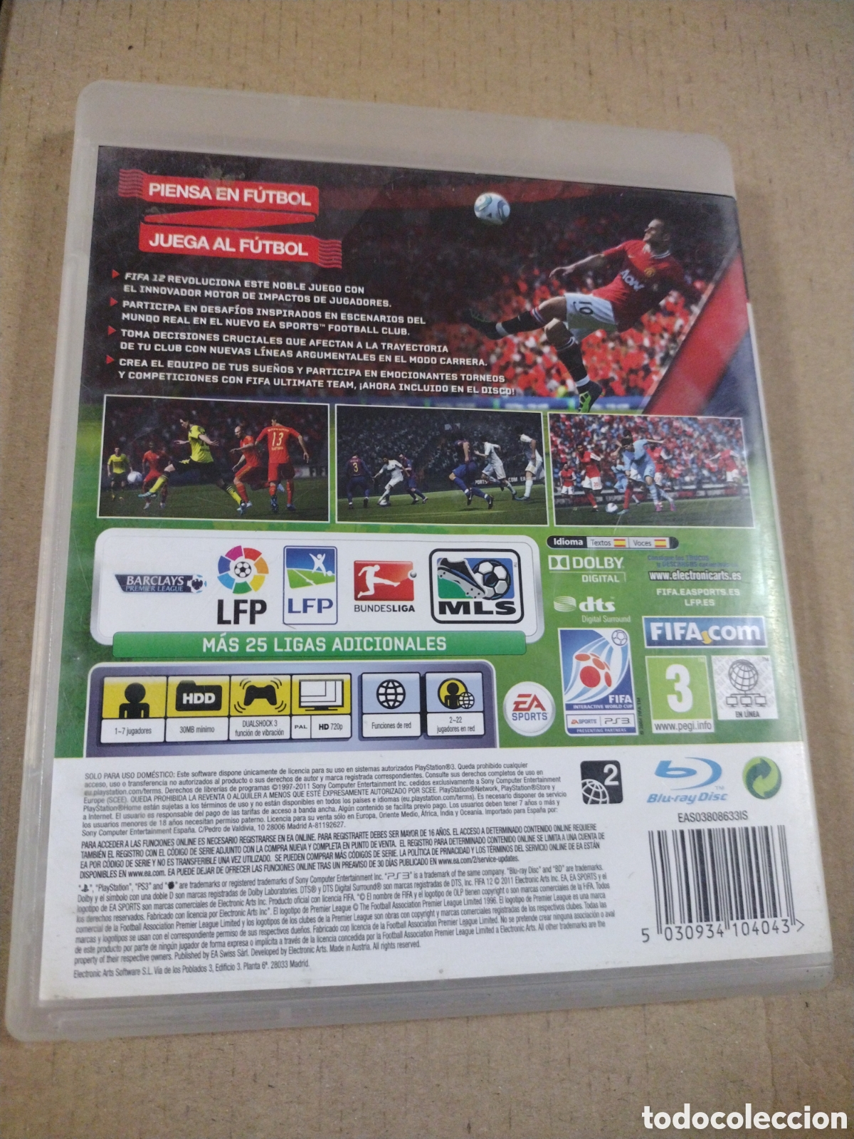 Videojuegos y consolas: FIFA 2012. PLAYSTATION 3. PS3 - Foto 2