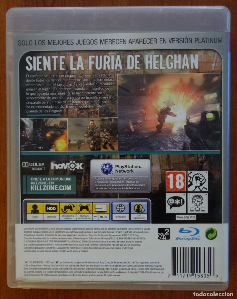 Videojuegos y consolas: Killzone 2 Platinum - PlayStation 3 - Foto 2