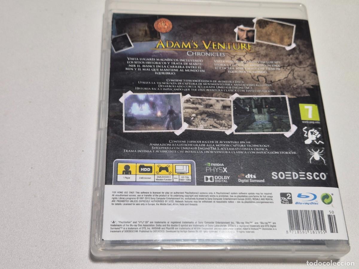 Videojuegos y consolas: ADAMS VENTURE CHRONICLES - Foto 2