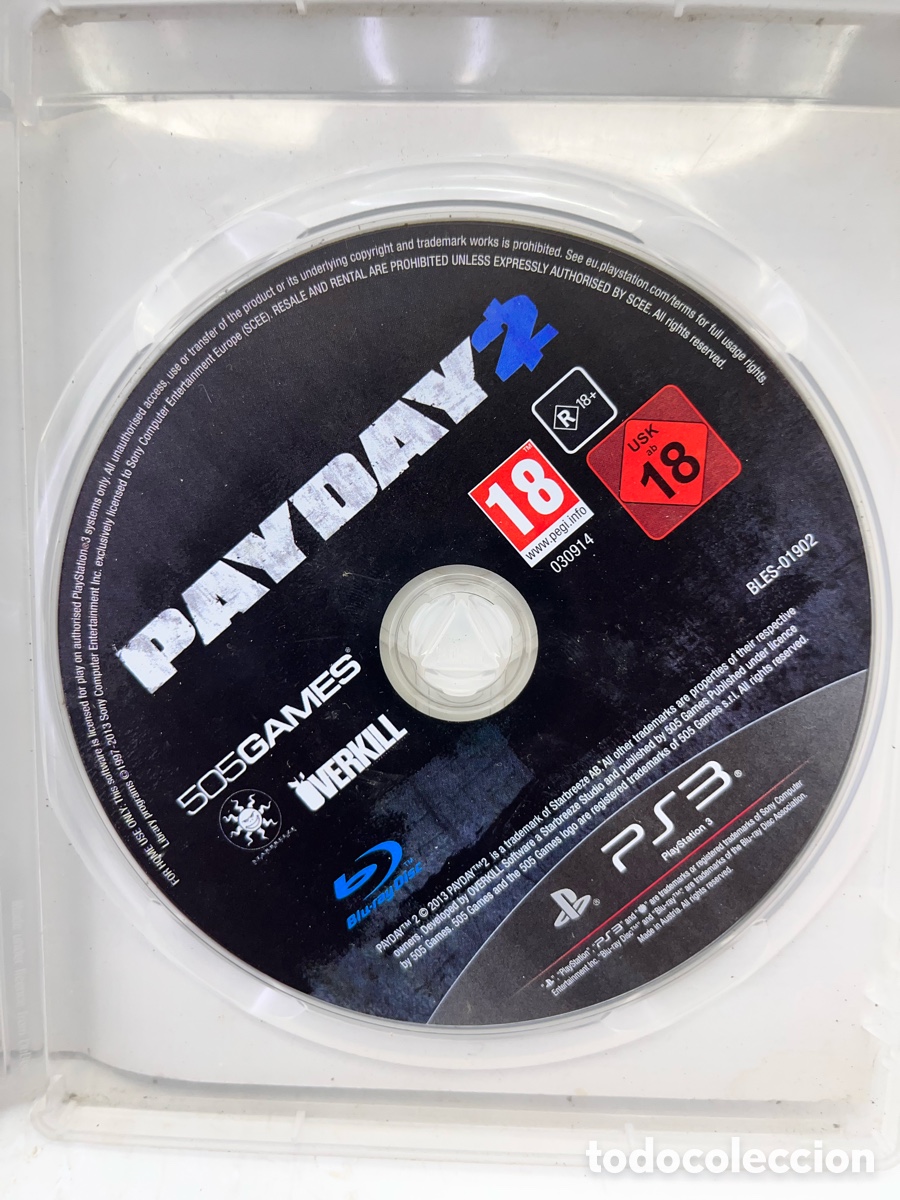 Videojuegos y consolas: PAYDAY 2 - PS3 - playstation Natwork - Foto 3
