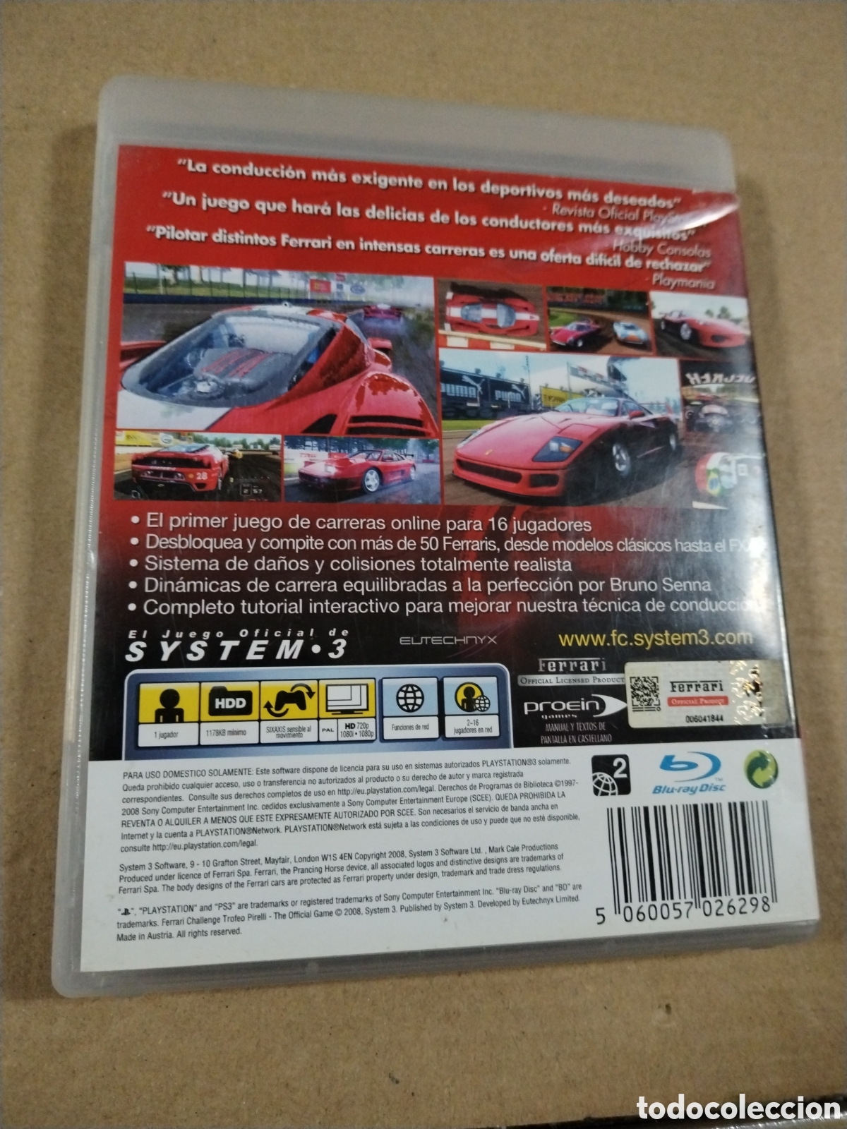 Videojuegos y consolas: Ferrari Challenge. Playstation 3. Ps3. W - Foto 2