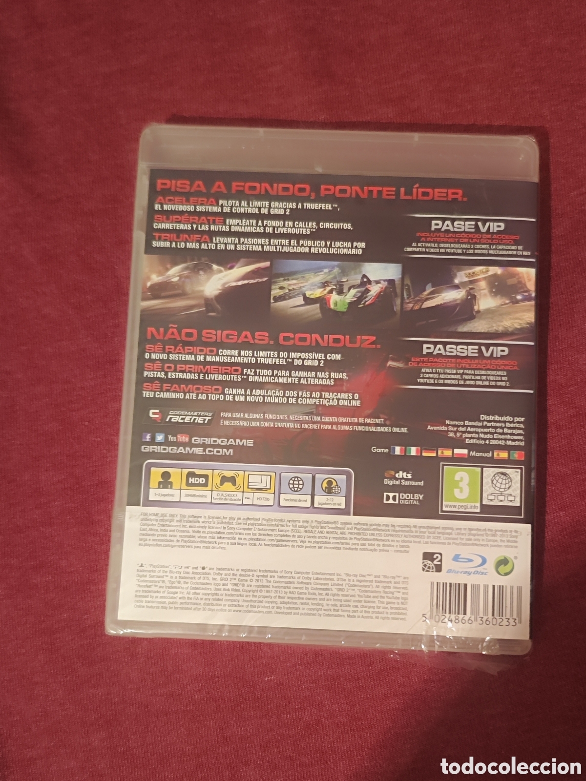 Videojuegos y consolas: GRID 2 CODEMASTERS PS3 PRECINTADO - Foto 2