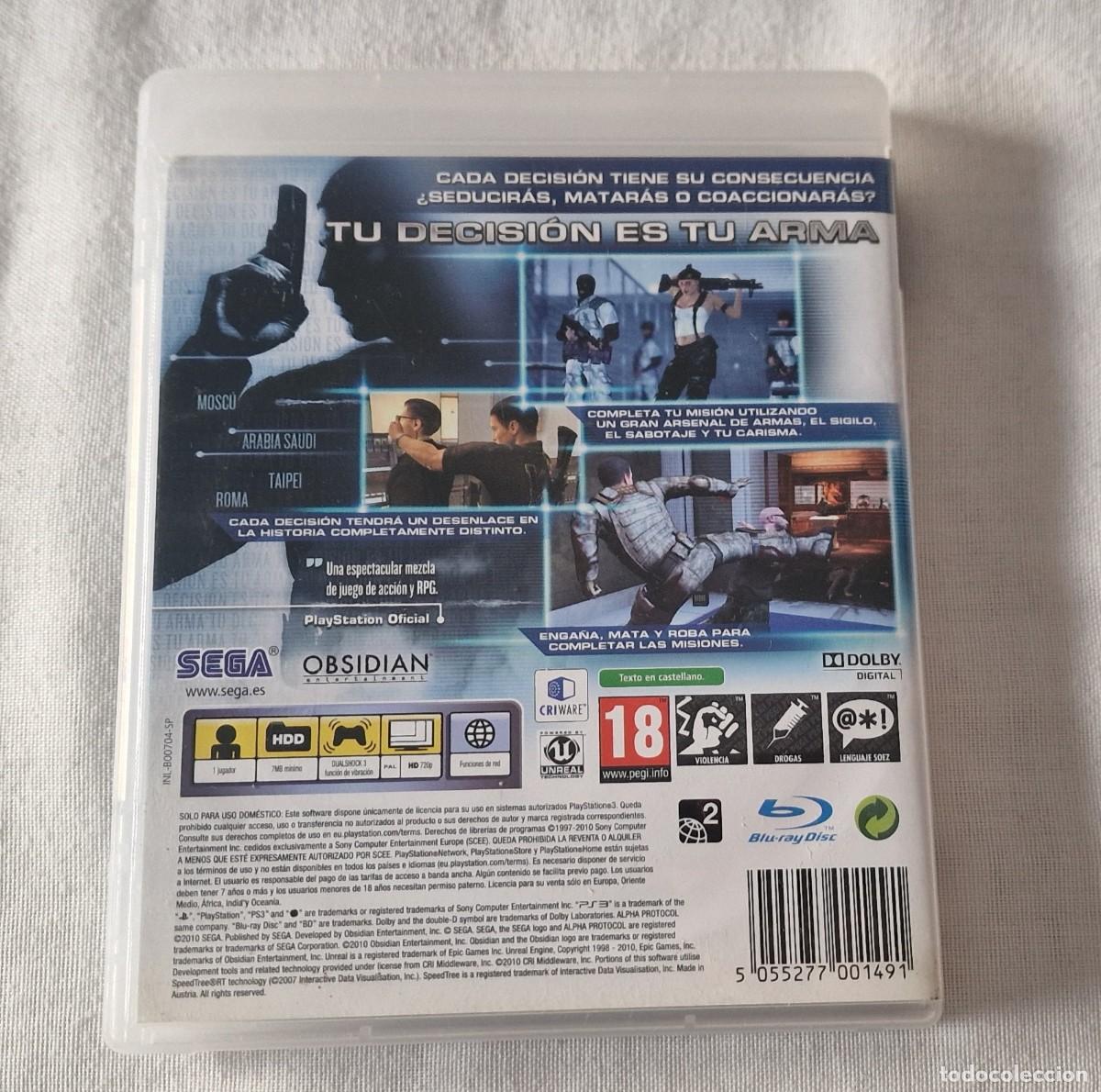 Videojuegos y consolas: ☄️ Alpha Protocol Ps3 - Foto 2