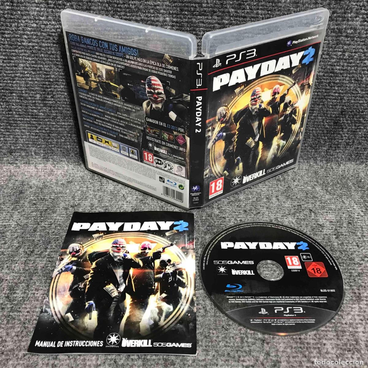 Videojuegos y consolas: PAYDAY 2 SONY PLAYSTATION 3 PS3 - Foto 1