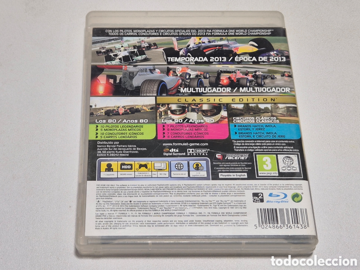 Videojuegos y consolas: FI 2013 FORMULA 1 2013 CLASSIC EDITION - Foto 2