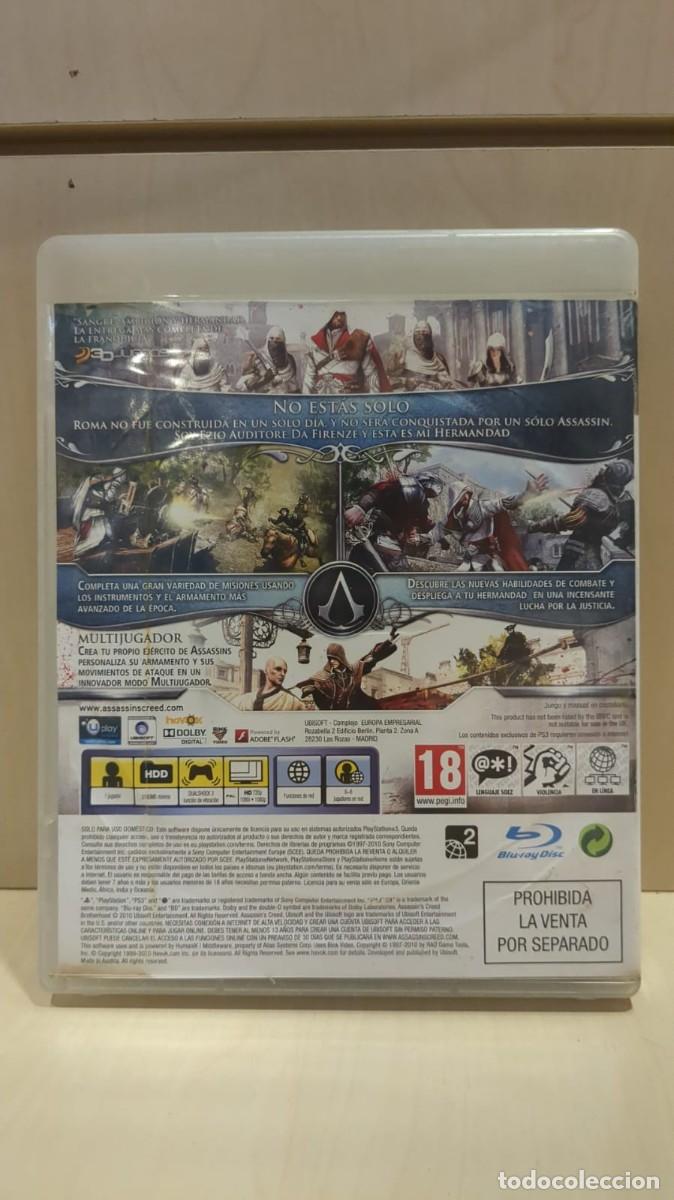 Videojuegos y consolas: Assassins Creed: La Hermandad [PS3] - Foto 2