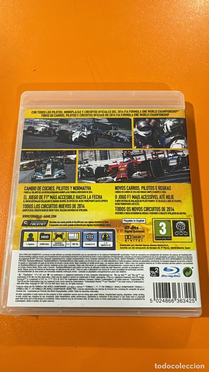Videojuegos y consolas: F1 2014 PS3 seminuevo - Foto 3