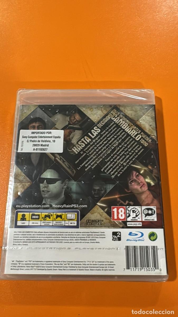 Videojuegos y consolas: Heavy Rain [PS3] TARA PRECINTO - Foto 2
