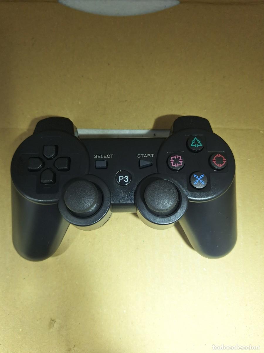 Videojuegos y consolas: Mando PS3 compatible nuevo negro - Foto 1