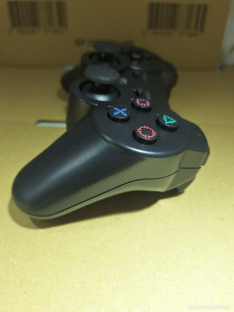 Videojuegos y consolas: Mando PS3 compatible nuevo negro - Foto 4
