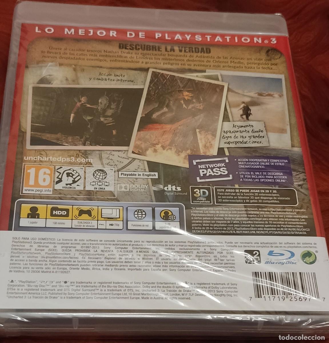 Videojuegos y consolas: Juego PS3 - Uncharted 3 Precintado - Foto 2
