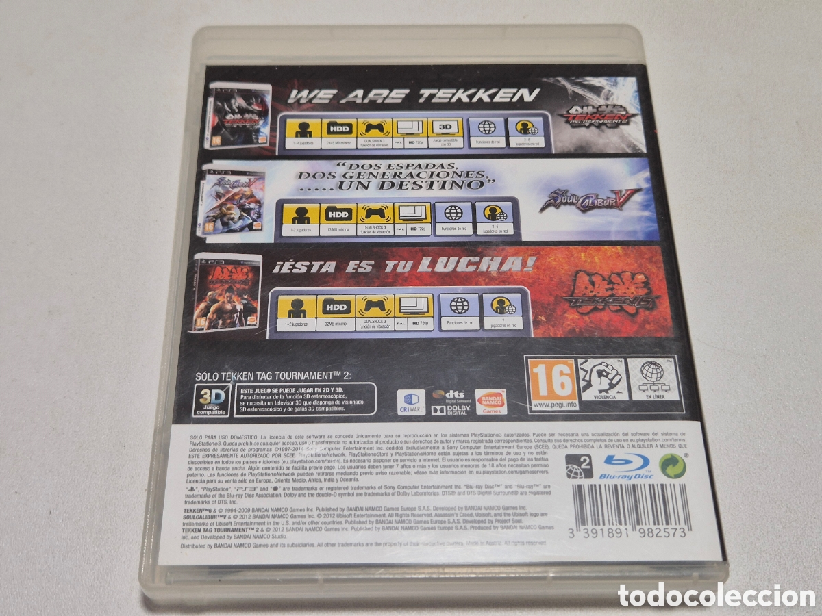 Videojuegos y consolas: FIGHTING EDITION Ps3 - Foto 2