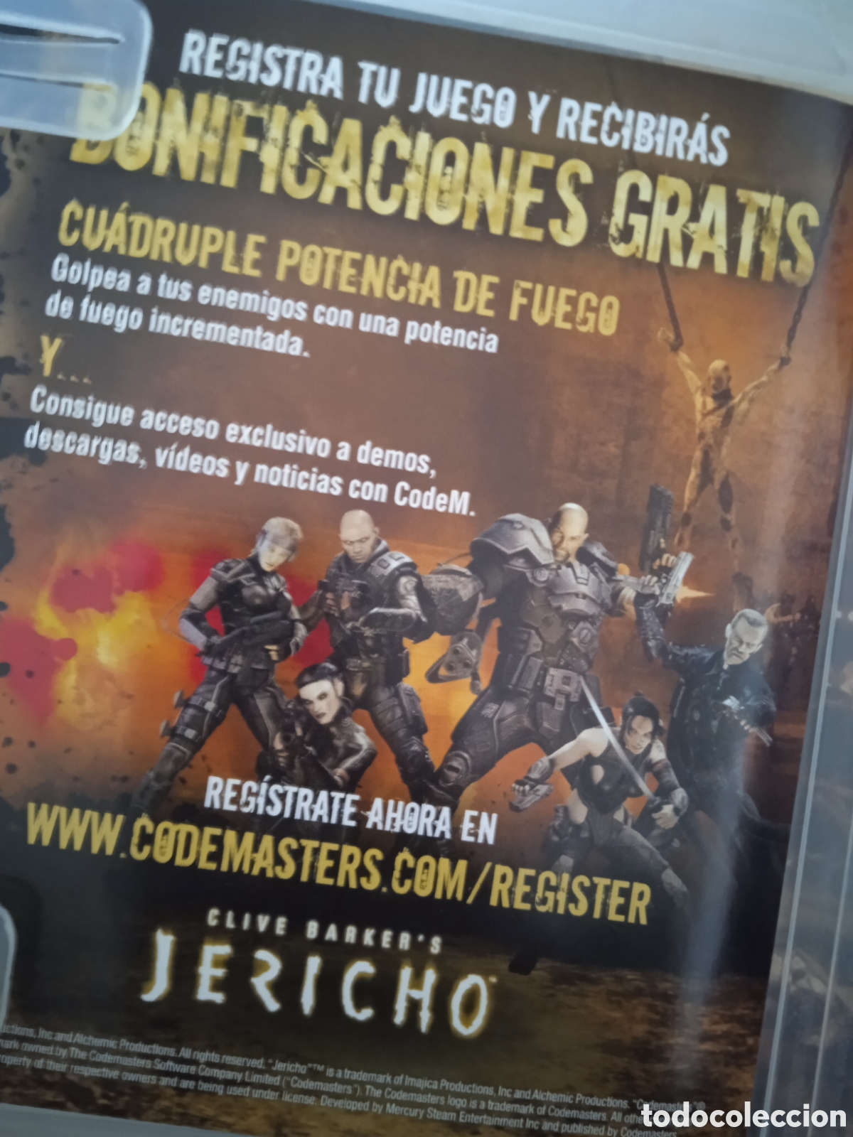 Videojuegos y consolas: Clive Barkers Jericho PS3 Codemasters completo con Manuales Excelente estado - Foto 6