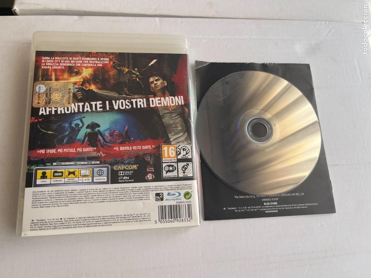 Videojuegos y consolas: DMC DEVIL MAY CRY PS3 3 PLAY STATION KREATEN - Foto 2