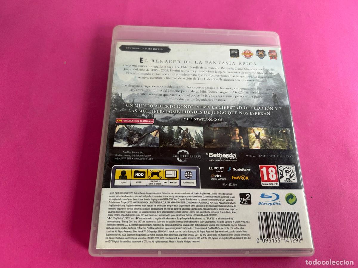 Videojuegos y consolas: SKYRIM PS3 PLAYSTATION 3 - Foto 3
