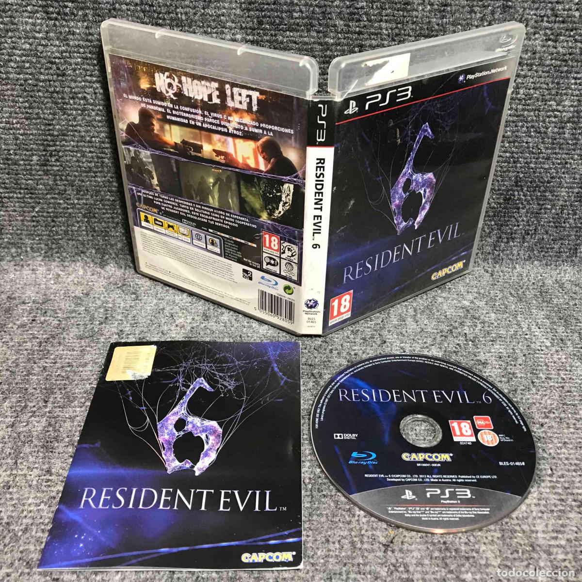Videojuegos y consolas: RESIDENT EVIL 6 SONY PLAYSTATION 3 PS3 - Foto 1