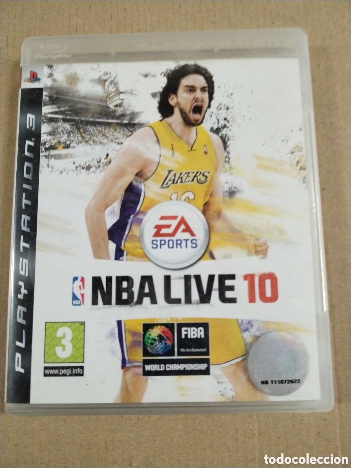 Videojuegos y consolas: NBA LIVE 10 - Ps3 SOLO CAJA - Foto 1