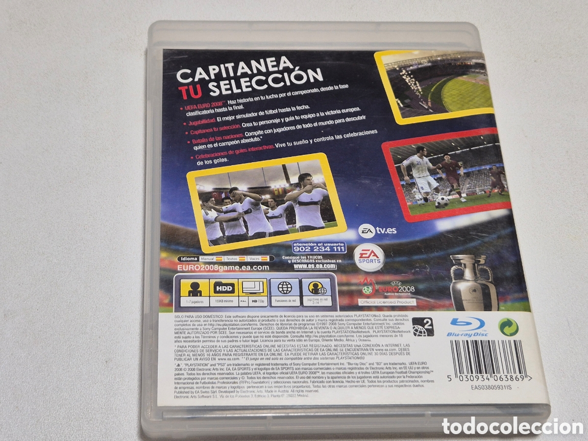 Videojuegos y consolas: UEFA EURO 2008 . PlayStation 3 - Foto 2