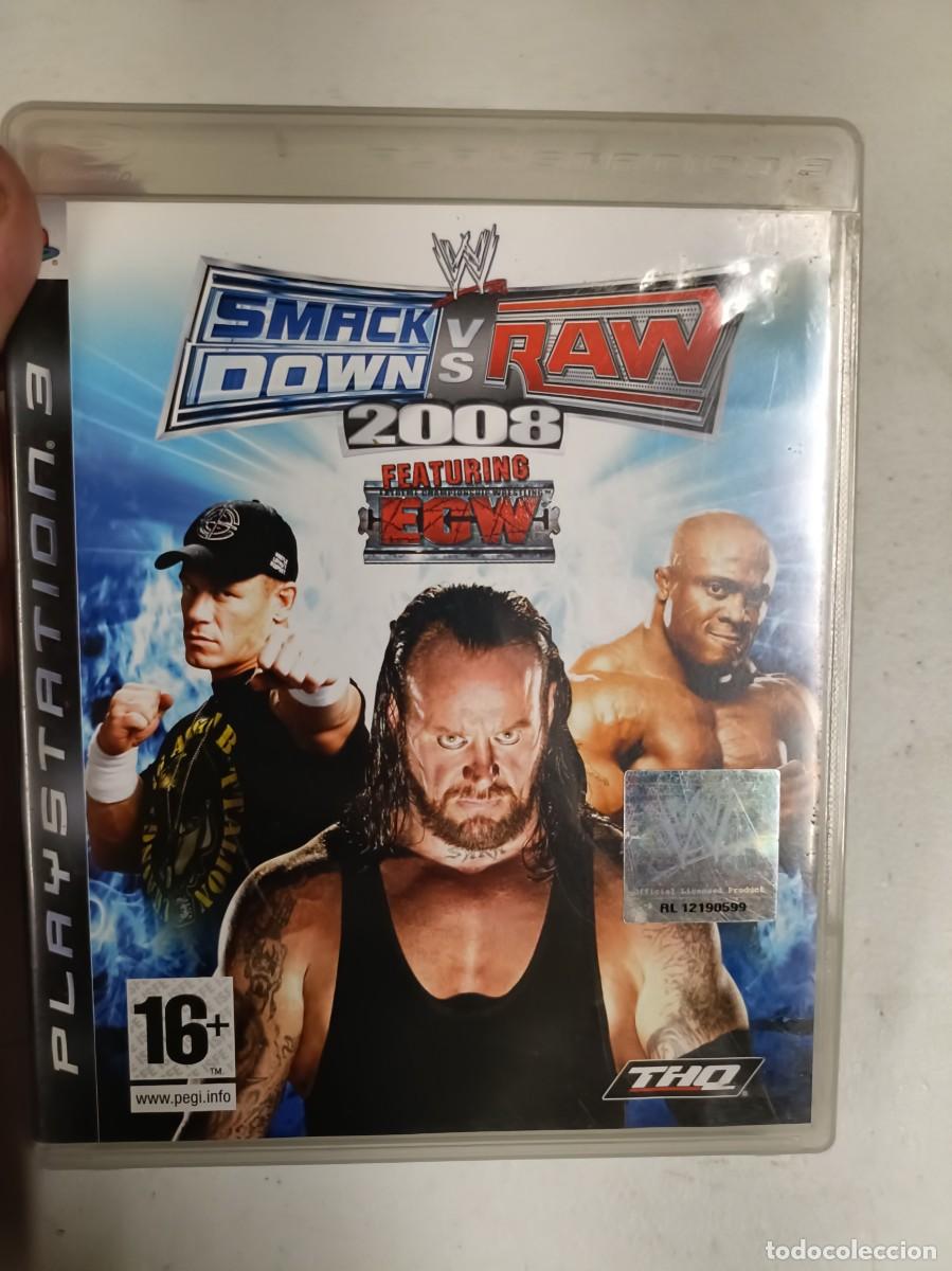 Videojuegos y consolas: Ps3 smack dawn raw 2008 - Foto 1