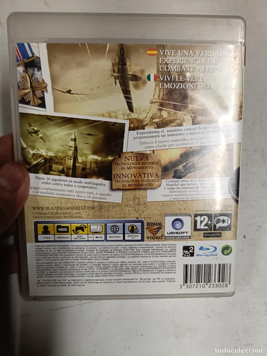 Videojuegos y consolas: Ps3 blazing Angels squadrons - Foto 2