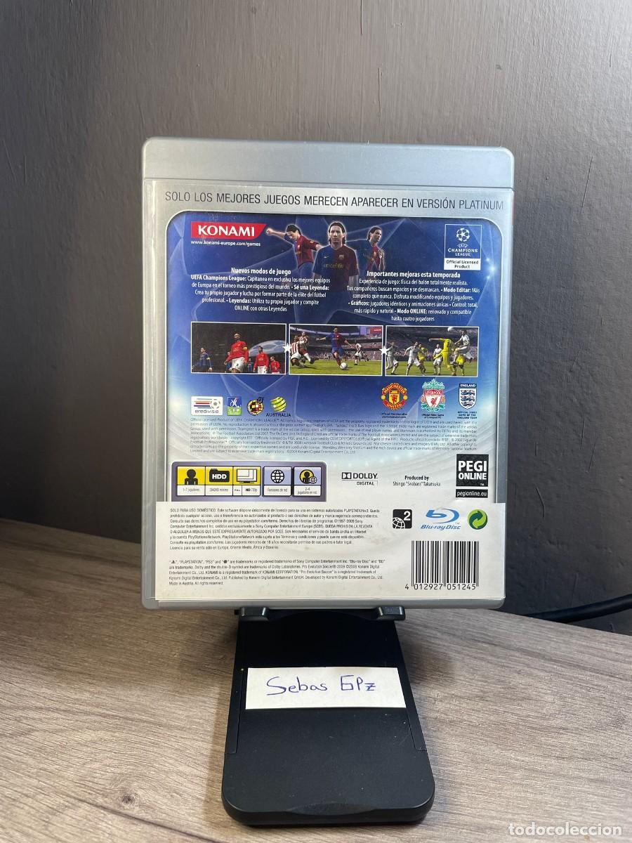 Videojuegos y consolas: PS3 PES 2009 PS3 PRO EVOLUTION PAL ESP Playstation 3/FUNCIONANDO! ENVIO CERTIFICADO - Foto 2