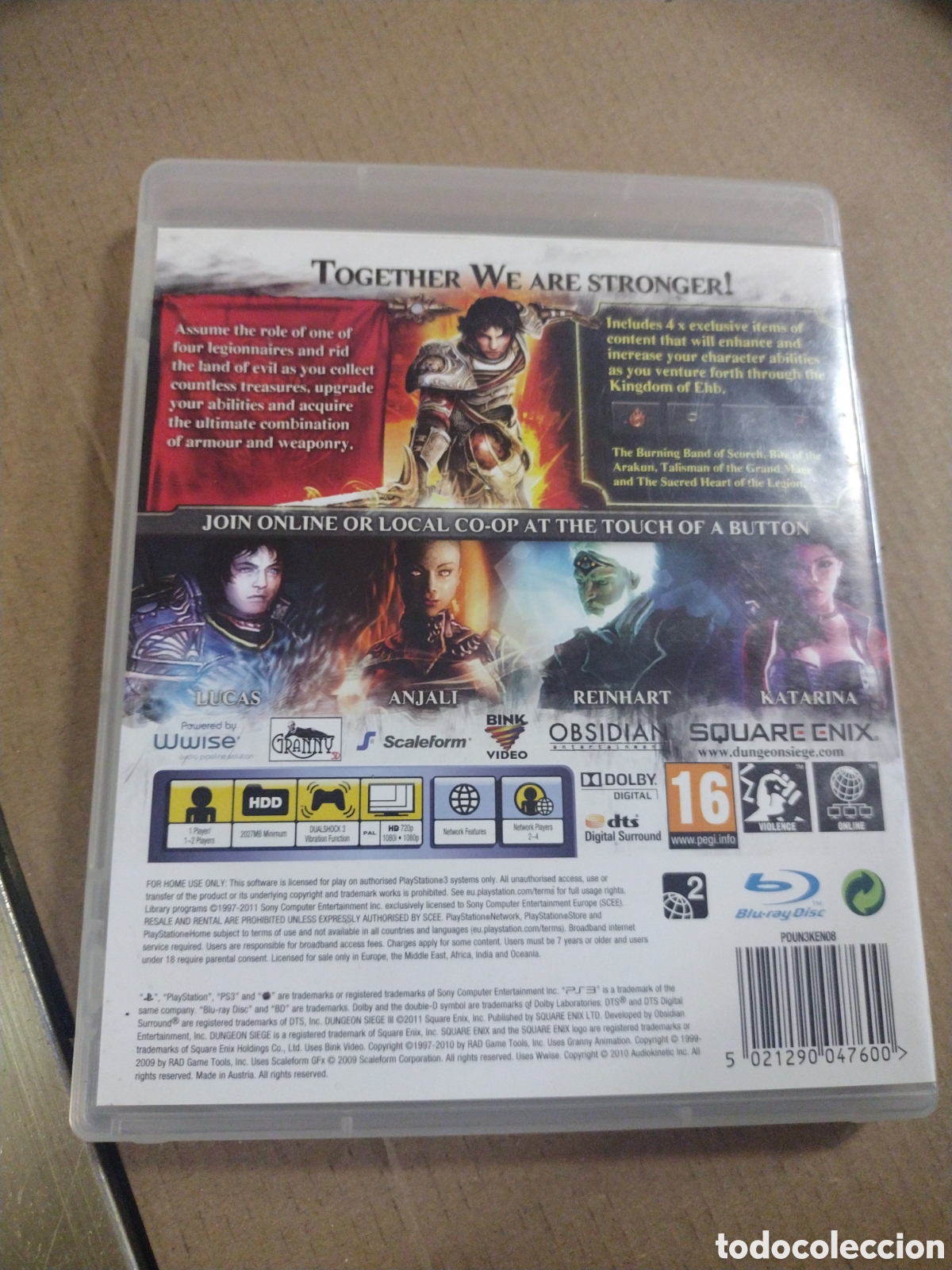 Videojuegos y consolas: Dungeon Siege III Edici&oacute;n Limitada PS3 - Foto 2